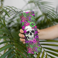 I Have A Good Heart But Bless This Mouth Skinny Tumbler - Wonder Print Shop