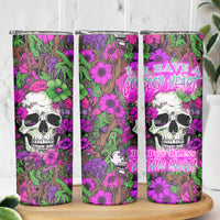 I Have A Good Heart But Bless This Mouth Skinny Tumbler - Wonder Print Shop