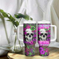 I Have A Good Heart But Bless This Mouth Tumbler With Handle - Wonder Print Shop