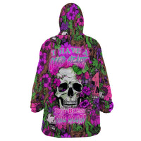 I Have A Good Heart But Bless This Mouth Wearable Blanket Hoodie - Wonder Print Shop