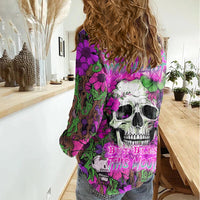 I Have A Good Heart But Bless This Mouth Women Casual Shirt - Wonder Print Shop