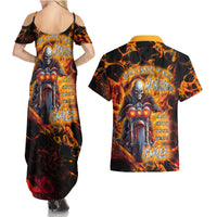 Be Come The Monster And Show Your True Smile Couples Matching Summer Maxi Dress and Hawaiian Shirt - Wonder Print Shop