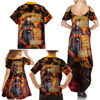 Be Come The Monster And Show Your True Smile Family Matching Summer Maxi Dress and Hawaiian Shirt - Wonder Print Shop