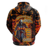 Be Come The Monster And Show Your True Smile Hoodie - Wonder Print Shop