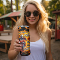 Be Come The Monster And Show Your True Smile Skinny Tumbler - Wonder Print Shop