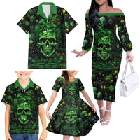 I Can Fix Stupid But Is Gonna Hurt Family Matching Off Shoulder Long Sleeve Dress and Hawaiian Shirt - Wonder Print Shop