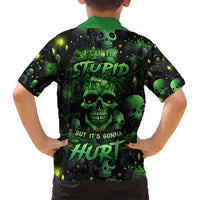 I Can Fix Stupid But Is Gonna Hurt Kid Hawaiian Shirt - Wonder Print Shop