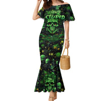 I Can Fix Stupid But Is Gonna Hurt Mermaid Dress - Wonder Print Shop