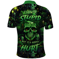 I Can Fix Stupid But Is Gonna Hurt Polo Shirt - Wonder Print Shop