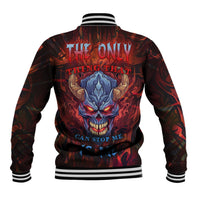 The Only Thing That Can Stop Me Is Me Baseball Jacket - Wonder Print Shop