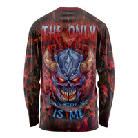 The Only Thing That Can Stop Me Is Me Long Sleeve Shirt - Wonder Print Shop