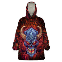 The Only Thing That Can Stop Me Is Me Wearable Blanket Hoodie - Wonder Print Shop