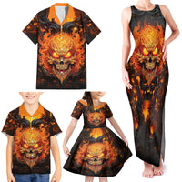 Don't Make Me Mad Family Matching Tank Maxi Dress and Hawaiian Shirt - Wonder Print Shop