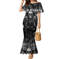 I'm Blunt Because God Rolled Me That Way Family Matching Mermaid Dress and Hawaiian Shirt - Wonder Print Shop