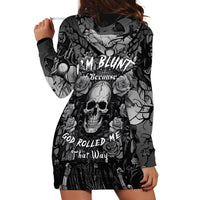 I'm Blunt Because God Rolled Me That Way Hoodie Dress - Wonder Print Shop
