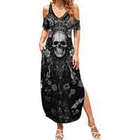 I'm Blunt Because God Rolled Me That Way Summer Maxi Dress - Wonder Print Shop