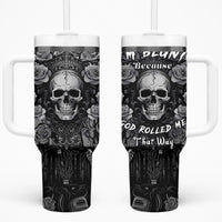 I'm Blunt Because God Rolled Me That Way Tumbler With Handle - Wonder Print Shop