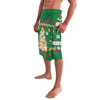 Corgi Dog Lights Corgi Bells Corgi All the Way Lavalava wirh Green Snowflake Pattern Design - Wonder Print Shop