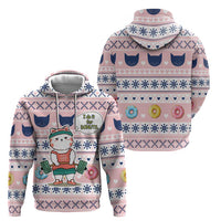 Cat I Do It For Donuts Christmas Hoodie Xmas Holiday Patterns - Wonder Print Shop