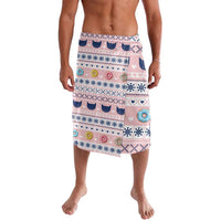 Cat I Do It For Donuts Christmas Lavalava Xmas Holiday Patterns - Wonder Print Shop