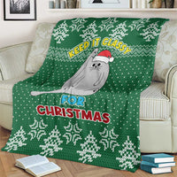 Cat Keep It Classy Christmas Blanket Xmas Holiday Patterns - Wonder Print Shop