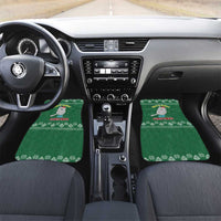 Cat Keep It Classy Christmas Car Mats Xmas Holiday Patterns - Wonder Print Shop