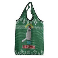 Cat Keep It Classy Christmas Grocery Bag Xmas Holiday Patterns - Wonder Print Shop