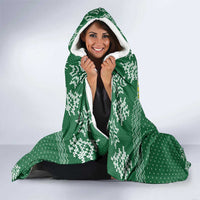 Cat Keep It Classy Christmas Hooded Blanket Xmas Holiday Patterns - Wonder Print Shop