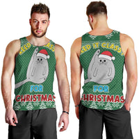 Cat Keep It Classy Christmas Men Tank Top Xmas Holiday Patterns - Wonder Print Shop