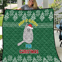 Cat Keep It Classy Christmas Quilt Xmas Holiday Patterns - Wonder Print Shop