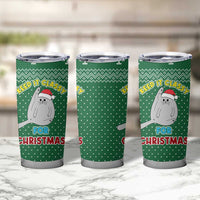 Cat Keep It Classy Christmas Tumbler Cup Xmas Holiday Patterns - Wonder Print Shop
