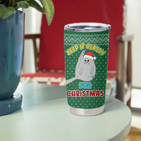 Cat Keep It Classy Christmas Tumbler Cup Xmas Holiday Patterns - Wonder Print Shop