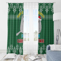 Cat Keep It Classy Christmas Window Curtain Xmas Holiday Patterns - Wonder Print Shop