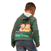 Cat Meowy Christmas Kid Hoodie Xmas Holiday Patterns - Wonder Print Shop