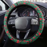 Cat Meowy Christmas Steering Wheel Cover Xmas Holiday Patterns - Wonder Print Shop