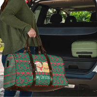 Cat Meowy Christmas Travel Bag Xmas Holiday Patterns - Wonder Print Shop