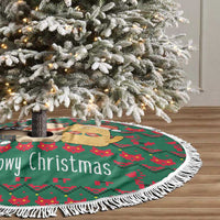 Cat Meowy Christmas Tree Skirt Xmas Holiday Patterns - Wonder Print Shop