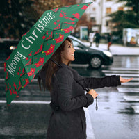 Cat Meowy Christmas Umbrella Xmas Holiday Patterns - Wonder Print Shop