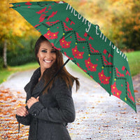 Cat Meowy Christmas Umbrella Xmas Holiday Patterns - Wonder Print Shop