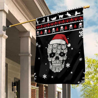 Cat Skull Santa Christmas Garden Flag Xmas Holiday Patterns - Wonder Print Shop