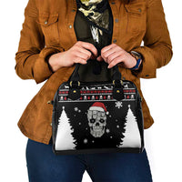 Cat Skull Santa Christmas Shoulder Handbag Xmas Holiday Patterns - Wonder Print Shop