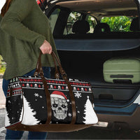 Cat Skull Santa Christmas Travel Bag Xmas Holiday Patterns - Wonder Print Shop