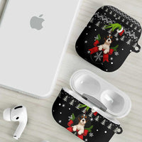 Cavalier King Charles Spaniel Xmas Ball Christmas AirPods Case Xmas Holiday Patterns - Wonder Print Shop