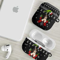 Cavalier King Charles Spaniel Xmas Ball Christmas AirPods Case Xmas Holiday Patterns - Wonder Print Shop