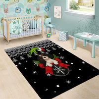 Cavalier King Charles Spaniel Xmas Ball Christmas Area Rug Xmas Holiday Patterns - Wonder Print Shop