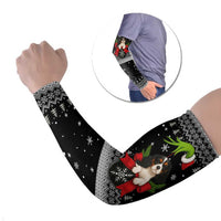 Cavalier King Charles Spaniel Xmas Ball Christmas Arm Sleeves Xmas Holiday Patterns - Wonder Print Shop