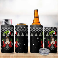 Cavalier King Charles Spaniel Xmas Ball Christmas 4 in 1 Can Cooler Tumbler Xmas Holiday Patterns - Wonder Print Shop