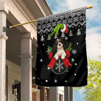 Cavalier King Charles Spaniel Xmas Ball Christmas Garden Flag Xmas Holiday Patterns - Wonder Print Shop