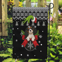Cavalier King Charles Spaniel Xmas Ball Christmas Garden Flag Xmas Holiday Patterns - Wonder Print Shop