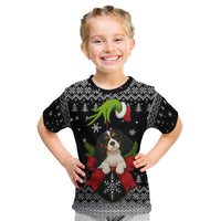 Cavalier King Charles Spaniel Xmas Ball Christmas Kid T Shirt Xmas Holiday Patterns - Wonder Print Shop